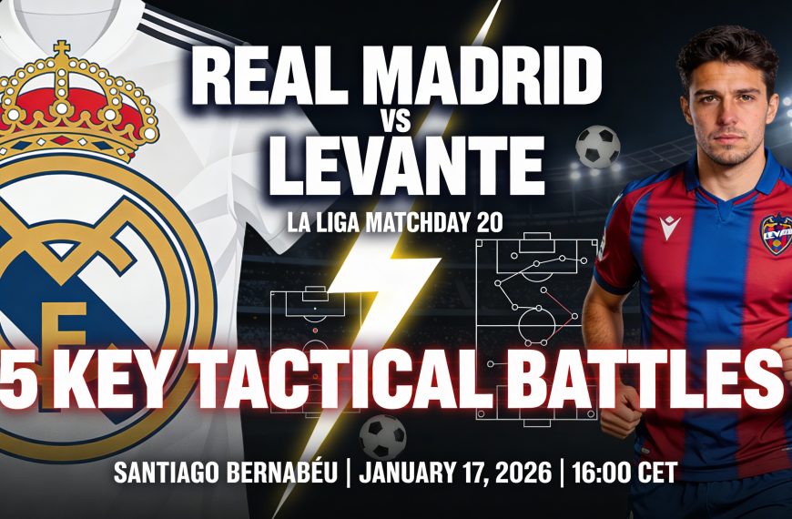 Real Madrid vs Levante Prediction: 5 Key Tactical&hellip;